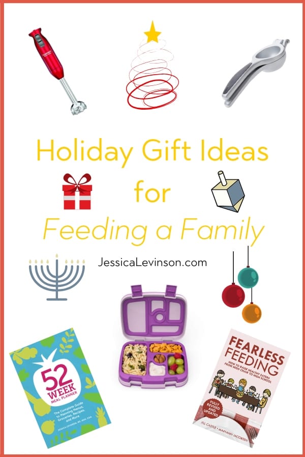 Holiday Gift Ideas for Feeding a Family - Jessica Levinson, MS, RDN, CDN